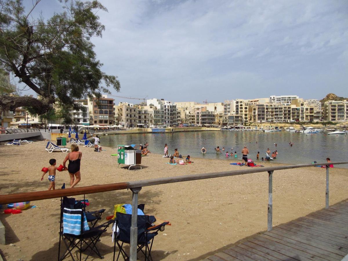 Marsalforn Sea View Beachfront Studio Apartment Exterior foto